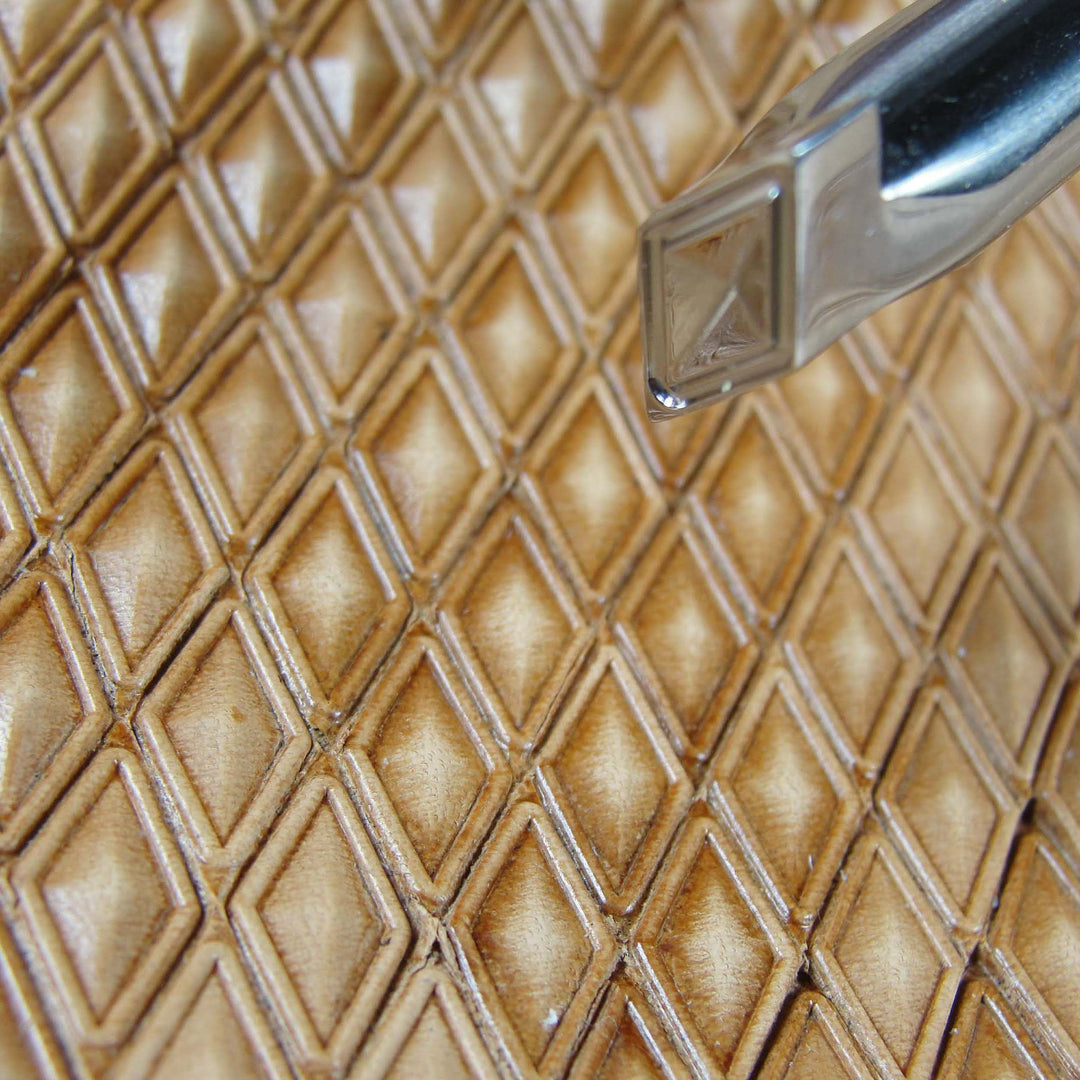 Rope Border Leather Stamp - Stainless Steel