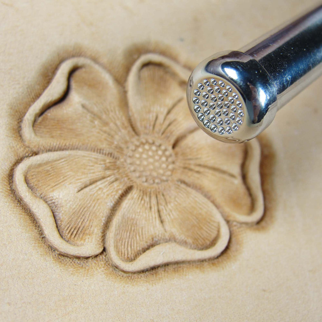 Fine Cluster Flower Center Stamp - Stainless | Pro Leather Carvers