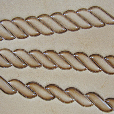Rope Border Leather Stamp - Stainless Steel | Pro Leather Carvers