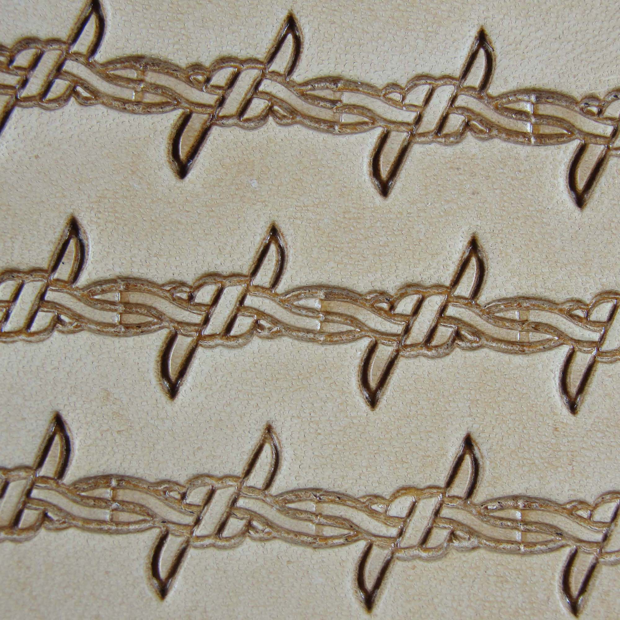 Barbed Wire Border Leather Stamp US Stamps Pro Leather Carvers