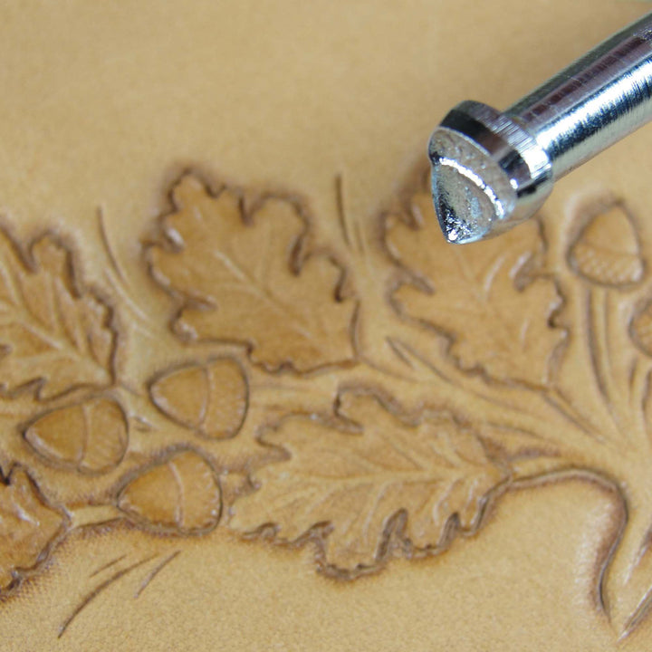 Vintage Craftool Co. #W552 Small Acorn Stamp | Pro Leather Carvers