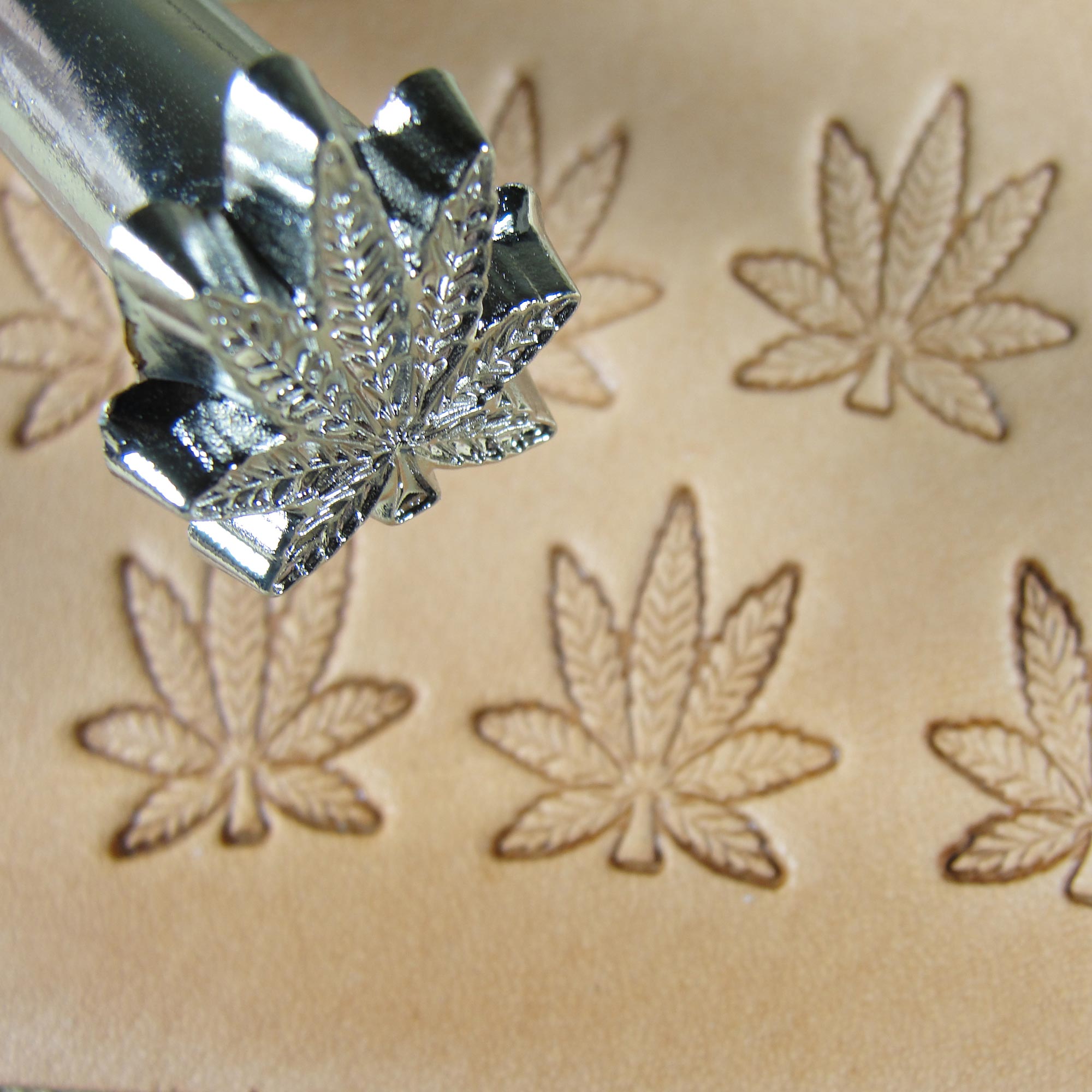 Hemp Tools Craftool Hemp Leaf - Leather Stamping Tool | Pro Leather Carvers