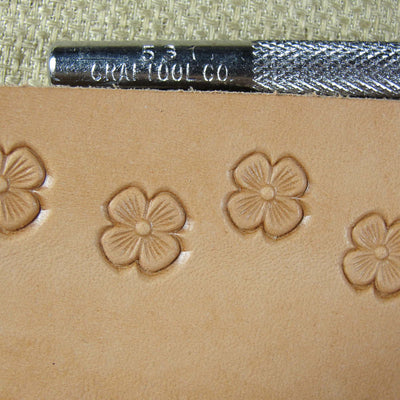 Vintage Craftool Co. #531 Flower Stamp | Pro Leather Carvers