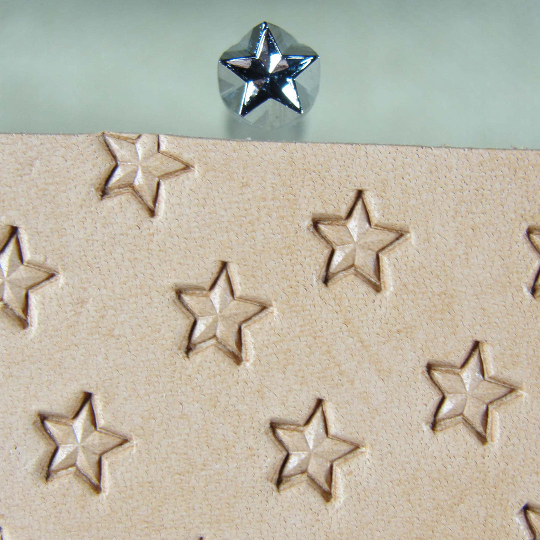 Vintage Craftool Co. #609 5-Point Star Stamp | Pro Leather Carvers