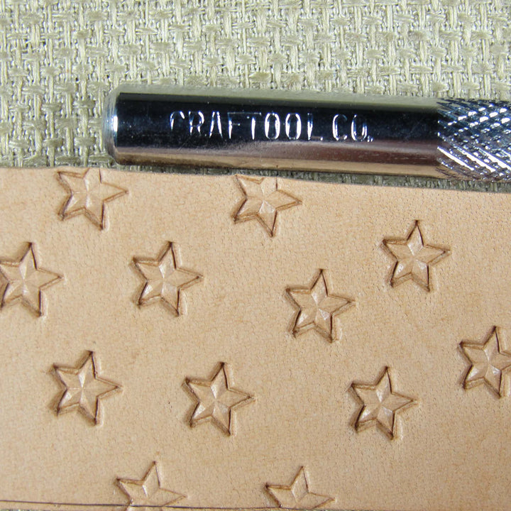 Vintage Craftool Co. #609 5-Point Star Stamp | Pro Leather Carvers