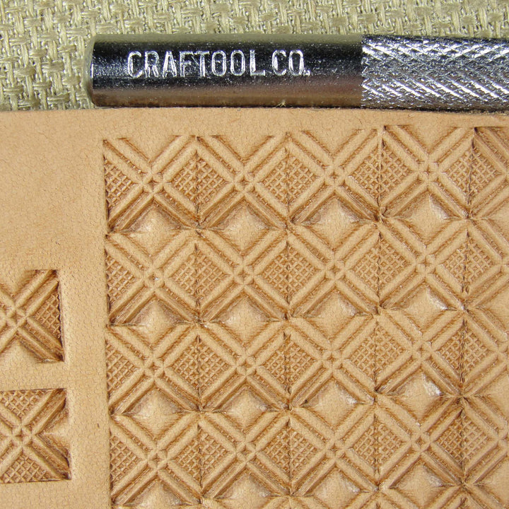 Vintage Craftool Co. #536 Geometric Stamp | Pro Leather Carvers
