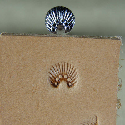 Vintage Leather Tool - 6-Seed Border Stamp | Pro Leather Carvers