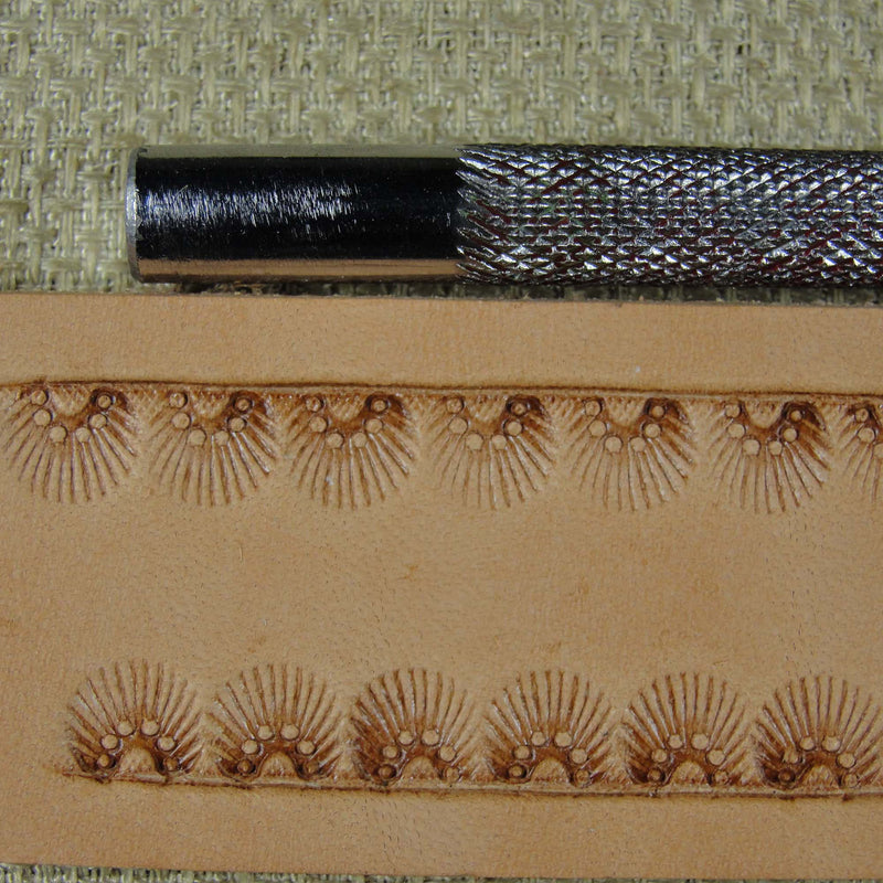 Vintage Leather Tool - 6-Seed Border Stamp | Pro Leather Carvers