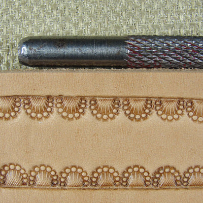 Vintage Leather Tool - 9-Seed Border Stamp | Pro Leather Carvers