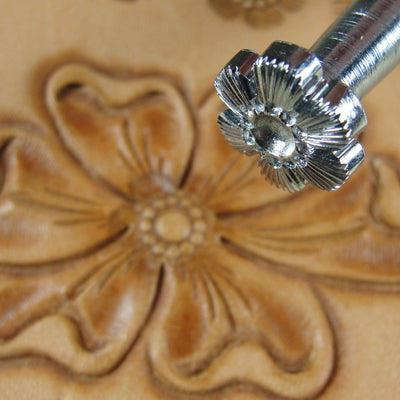 Vintage Craftool Co. #820 Flower Center Stamp | Pro Leather Carvers