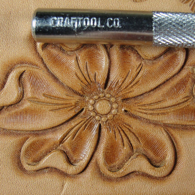 Vintage Craftool Co. #820 Flower Center Stamp | Pro Leather Carvers