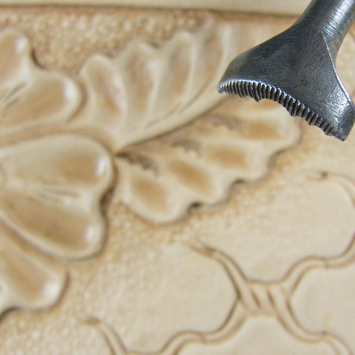 Vintage Leather Tool - Scalloped Veiner Stamp | Pro Leather Carvers