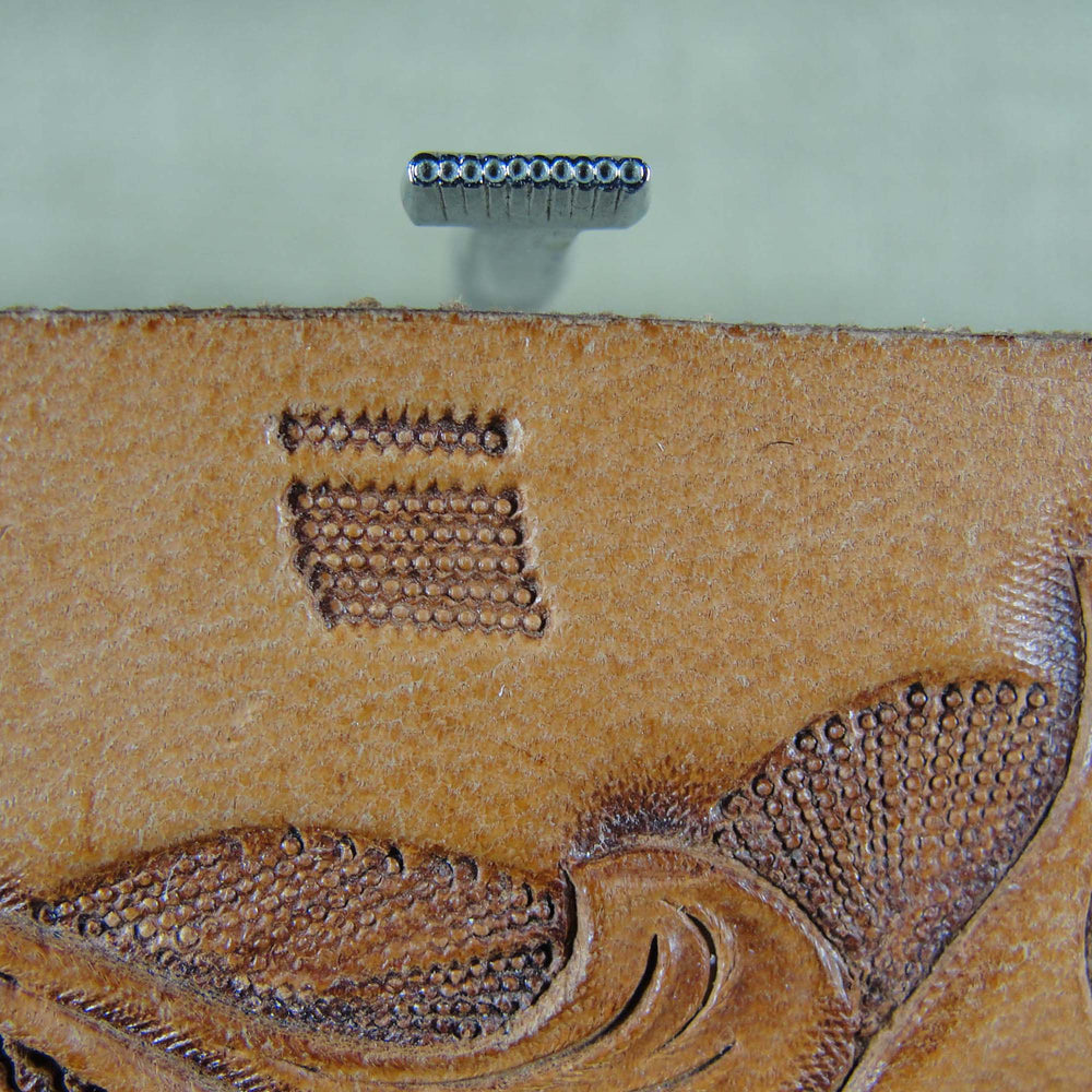 Vintage Craftool Co. #114 Bar Grounder Stamp | Pro Leather Carvers