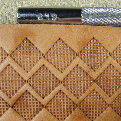 Vintage Craftool Co. #619 Geometric Stamp | Pro Leather Carvers