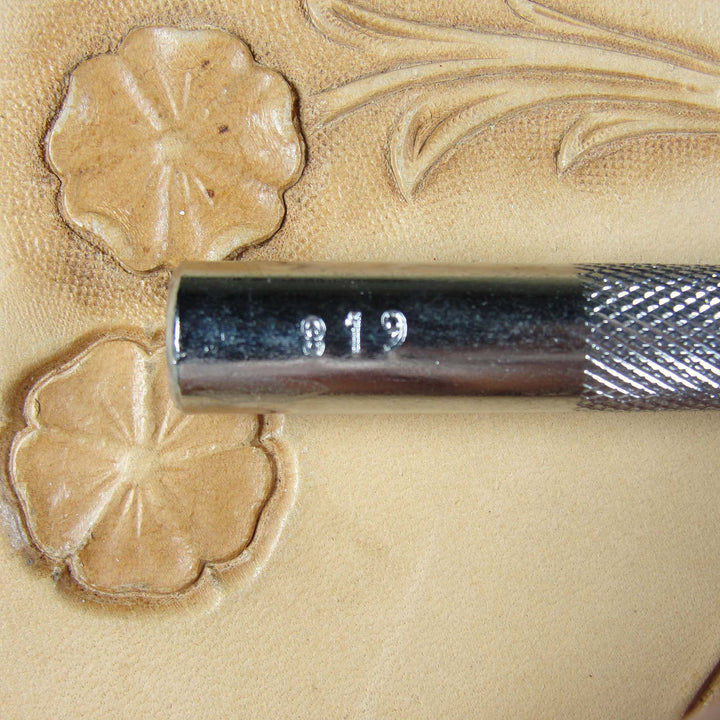 Vintage Craftool Co. #819 Large Flower Stamp | Pro Leather Carvers