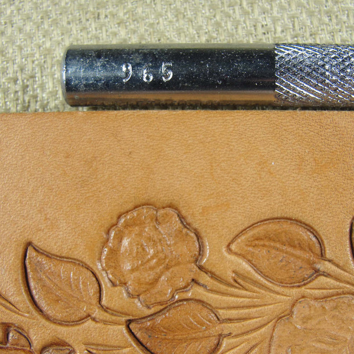 Vintage Craftool Co. #965 Rose Flower Stamp | Pro Leather Carvers