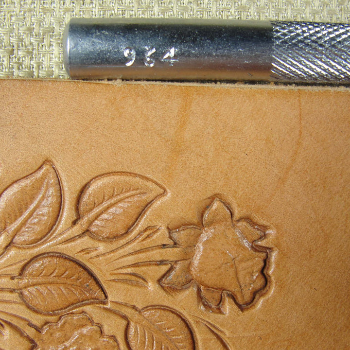 Vintage Craftool Co. #964 Rose Flower Stamp | Pro Leather Carvers