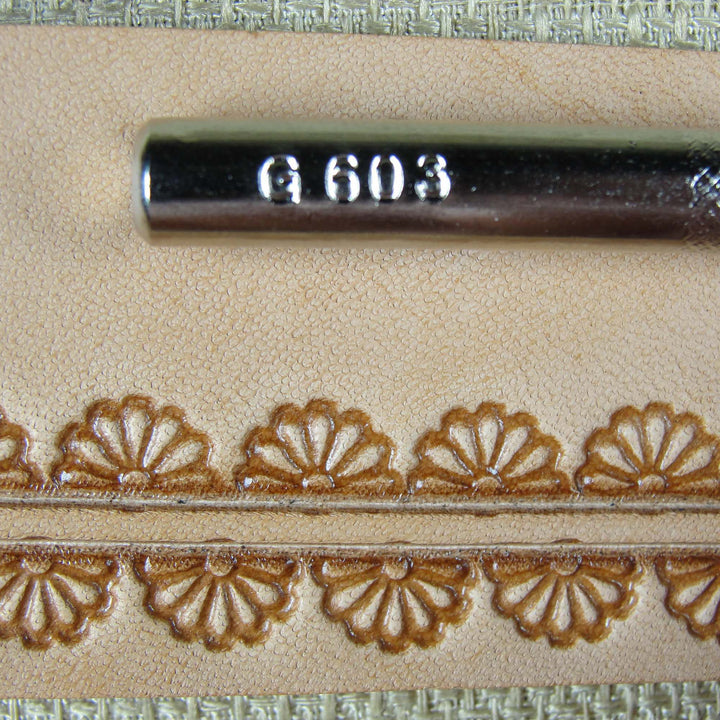 G603 7-Petal Border Leather Stamping Tool | Pro Leather Carvers