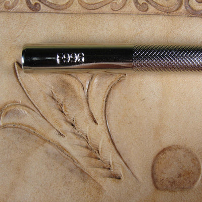 F996 Smooth Matting Leather Stamping Tool | Pro Leather Carvers