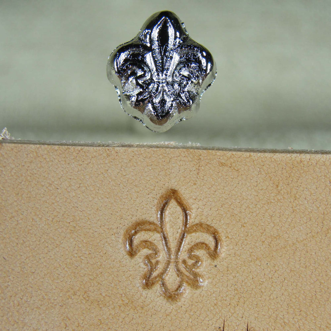 G508 Fleur-de-lis Floral Leather Stamping Tool | Pro Leather Carvers