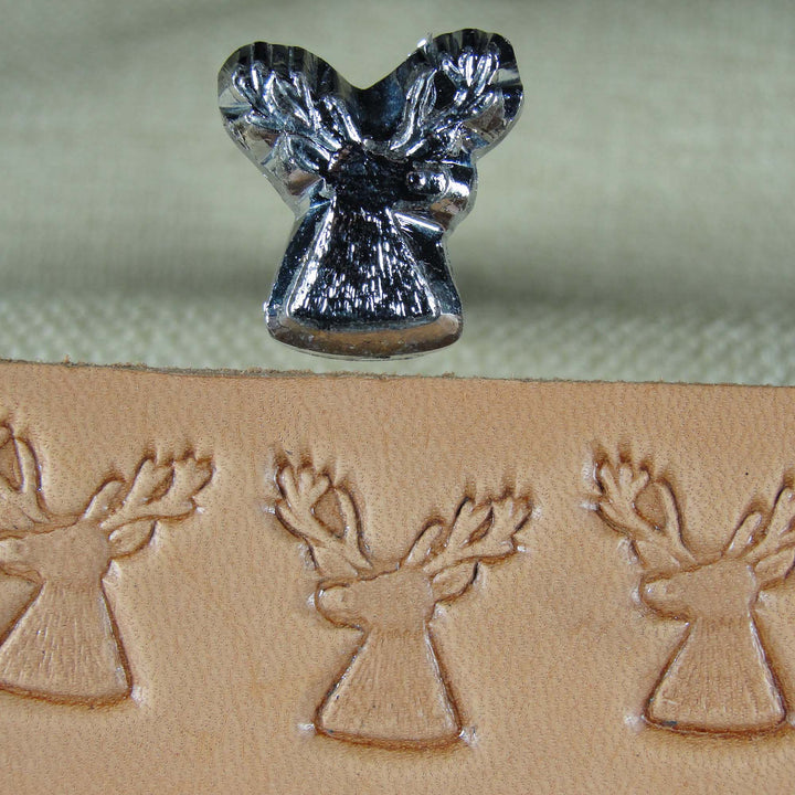 Vintage Craftool Co. #887 Deer Head Stamp | Pro Leather Carvers