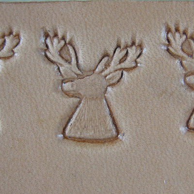 Vintage Craftool Co. #887 Deer Head Stamp | Pro Leather Carvers