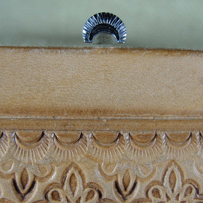 Vintage Craftool Co. #435 Crescent Border Stamp | Pro Leather Carvers