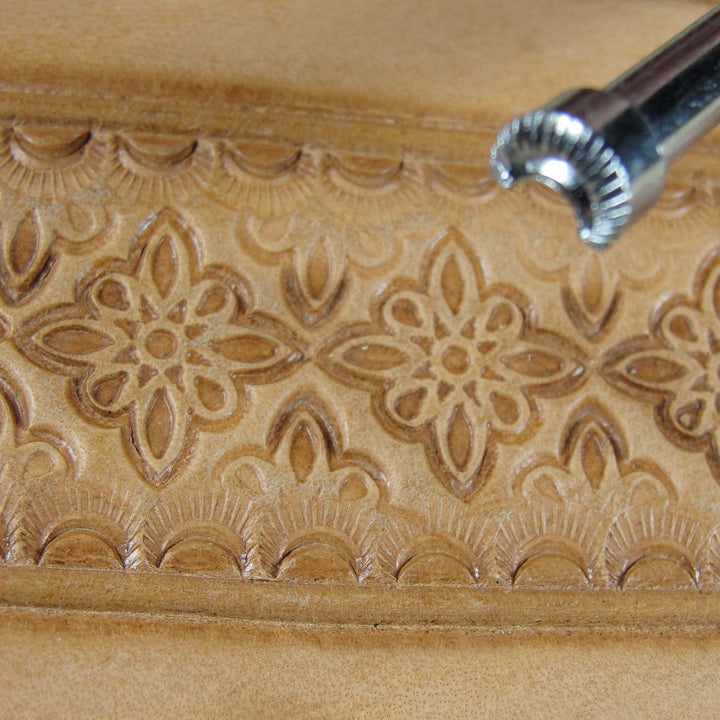 Vintage Craftool Co. #435 Crescent Border Stamp | Pro Leather Carvers