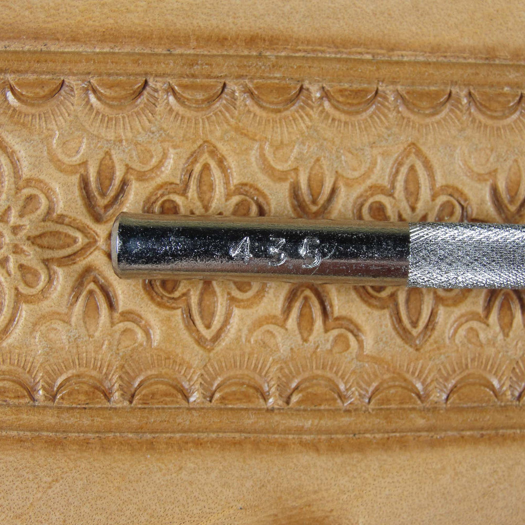 Vintage Craftool Co. #435 Crescent Border Stamp | Pro Leather Carvers