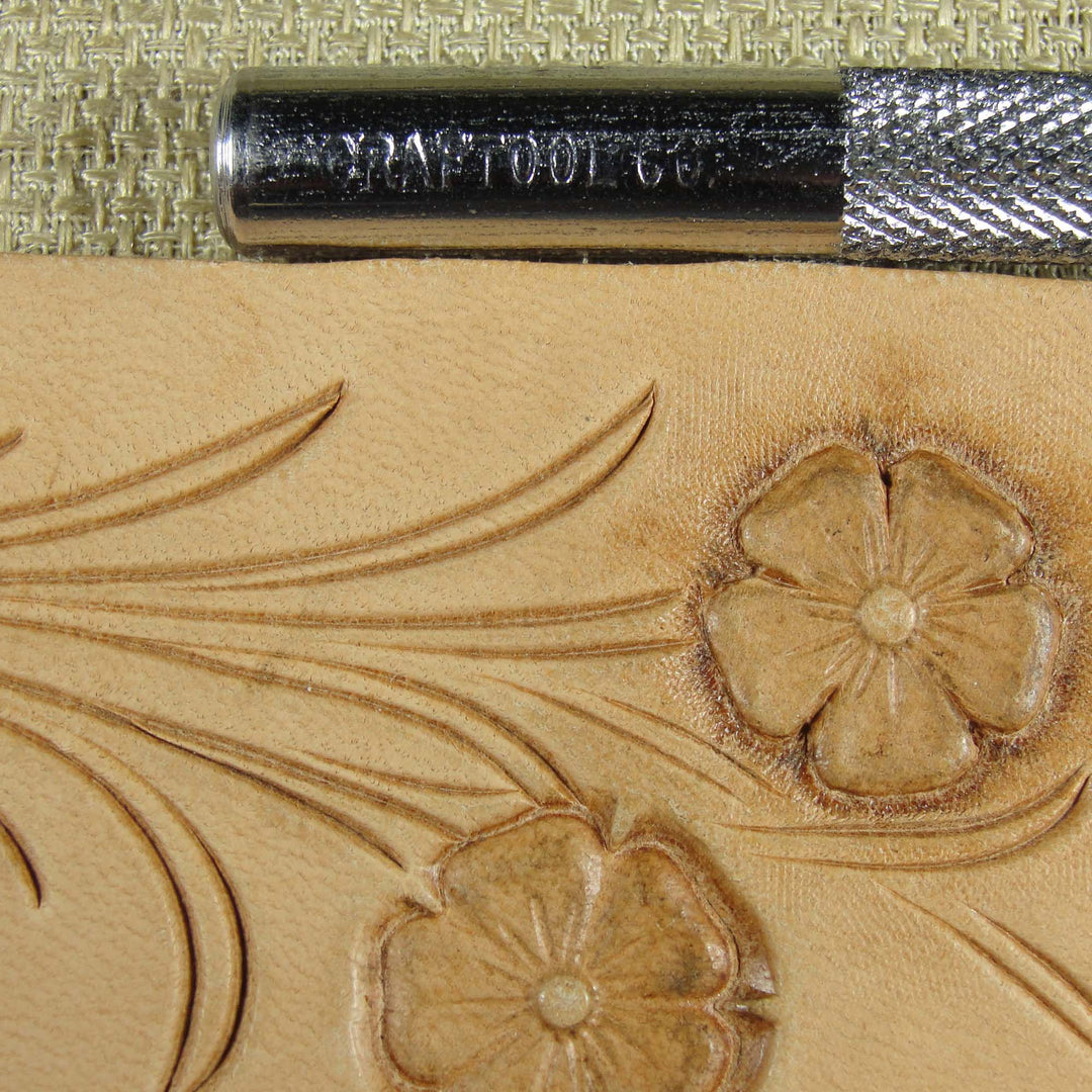 Vintage Craftool Co. #818 Flower Stamp | Pro Leather Carvers