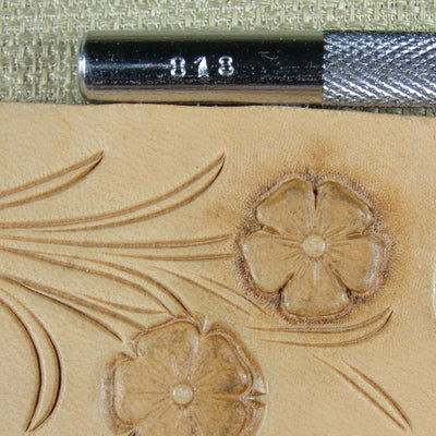 Vintage Craftool Co. #818 Flower Stamp | Pro Leather Carvers