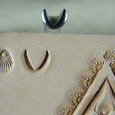Vintage Craftool Co. #450 Scale Geometric Stamp | Pro Leather Carvers