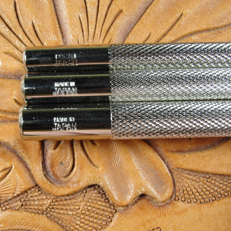 Set of 3 Undercut Beveler Leather Stamps | Pro Leather Carvers