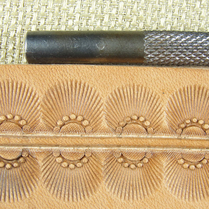 Vintage Leather Tool - 7-Seed Border Stamp | Pro Leather Carvers
