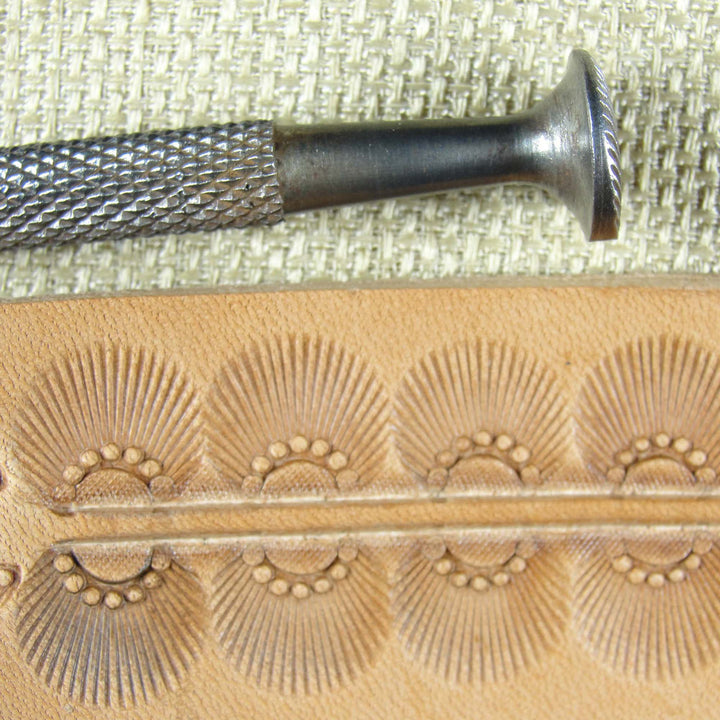 Vintage Leather Tool - 7-Seed Border Stamp | Pro Leather Carvers