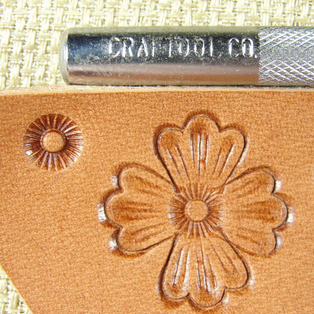 Vintage Craftool Co. #S349 Lined Seeder Stamp | Pro Leather Carvers