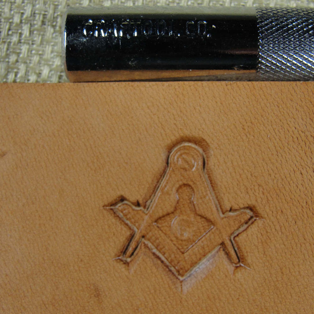 Vintage Craftool Co. #Z886 Mason Logo Stamp | Pro Leather Carvers