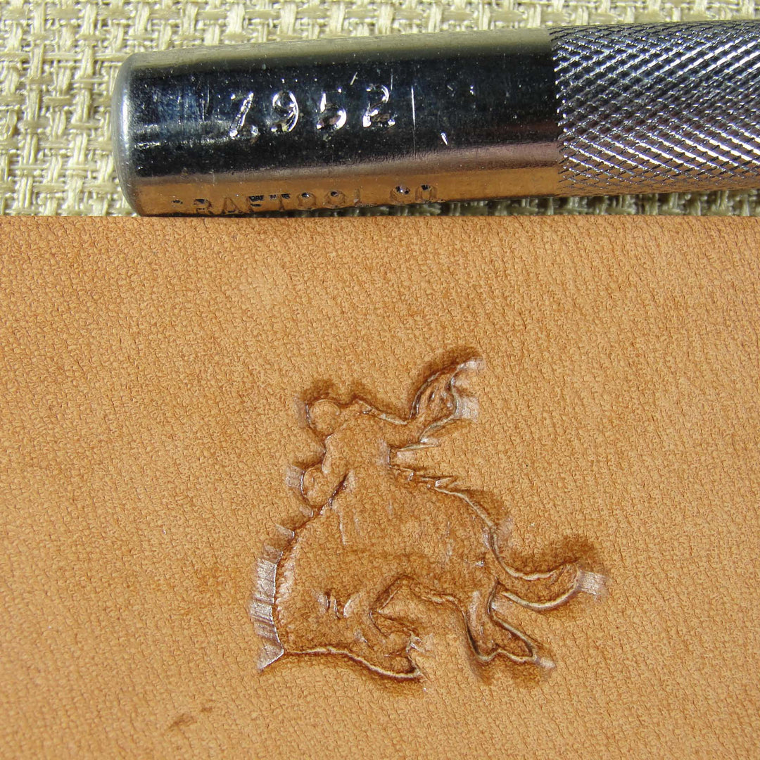 Vintage Craftool Co. #Z952 Bronco Rider Stamp | Pro Leather Carvers