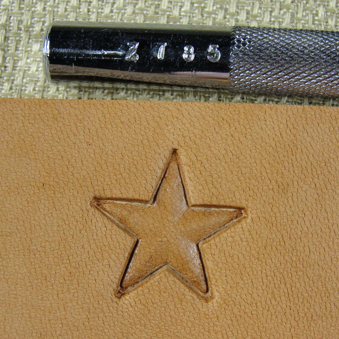 Vintage Craftool Co USA #Z785 Star Stamp | Pro Leather Carvers