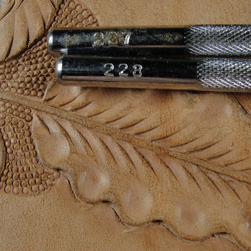 Vintage Craftool Co. Kidney Pear Shader Stamps | Pro Leather Carvers