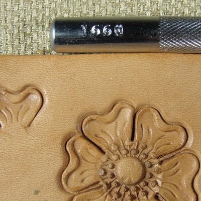 Vintage Craftool Co. #Y660 Flower Petal Stamp | Pro Leather Carvers
