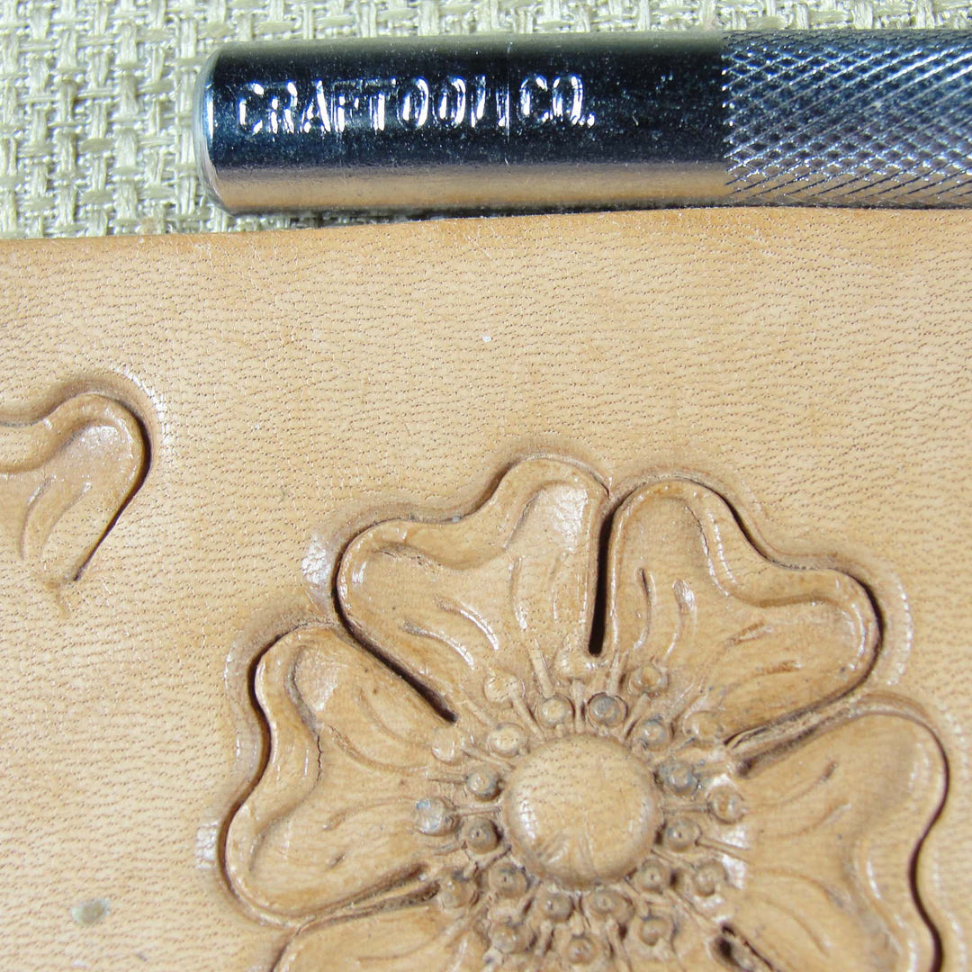 Vintage Craftool Co. #Y660 Flower Petal Stamp | Pro Leather Carvers