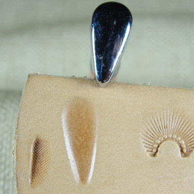 Vintage Craftool Co. #P218 Pear Shader Stamp | Pro Leather Carvers