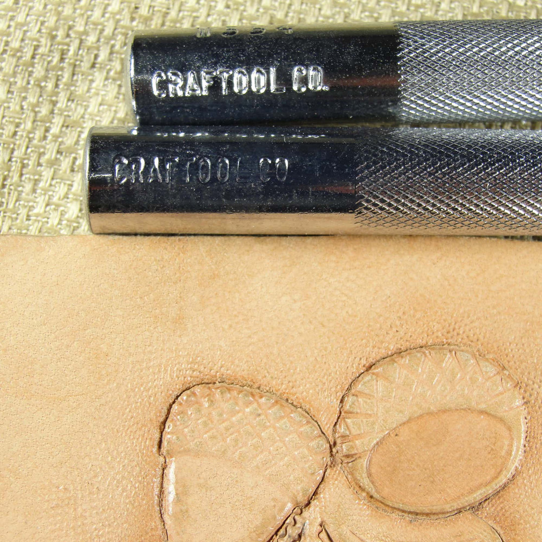 Vintage Craftool Co. #W554/W562 Large Acorn Set | Pro Leather Carvers