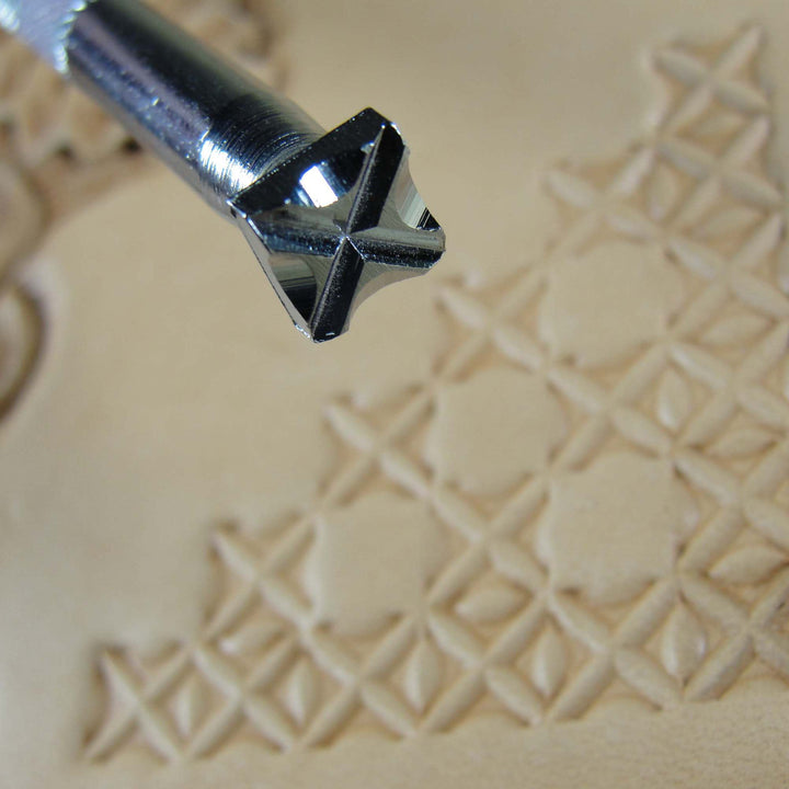 Vintage Craftool Co. #G842 Small Geometric Stamp | Pro Leather Carvers