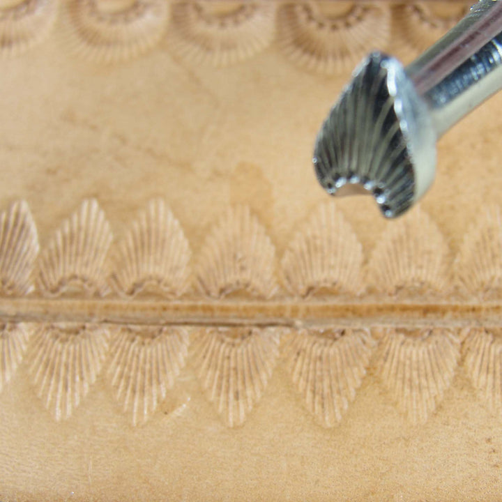 Vintage Craftool Co. #301 Sunburst Border Stamp | Pro Leather Carvers