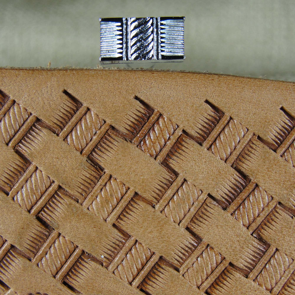 Vintage Craftool Co. #510 Basket Weave Stamp | Pro Leather Carvers