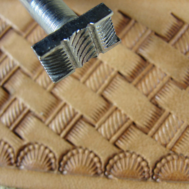 Vintage Craftool Co. #510 Basket Weave Stamp | Pro Leather Carvers