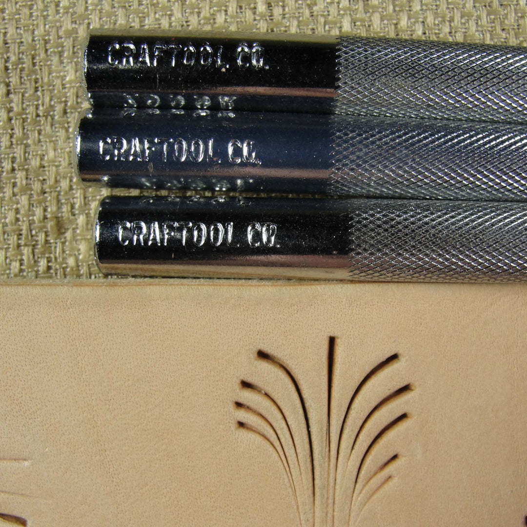 Vintage Craftool Co. Decorative Cut Stamp Set | Pro Leather Carvers