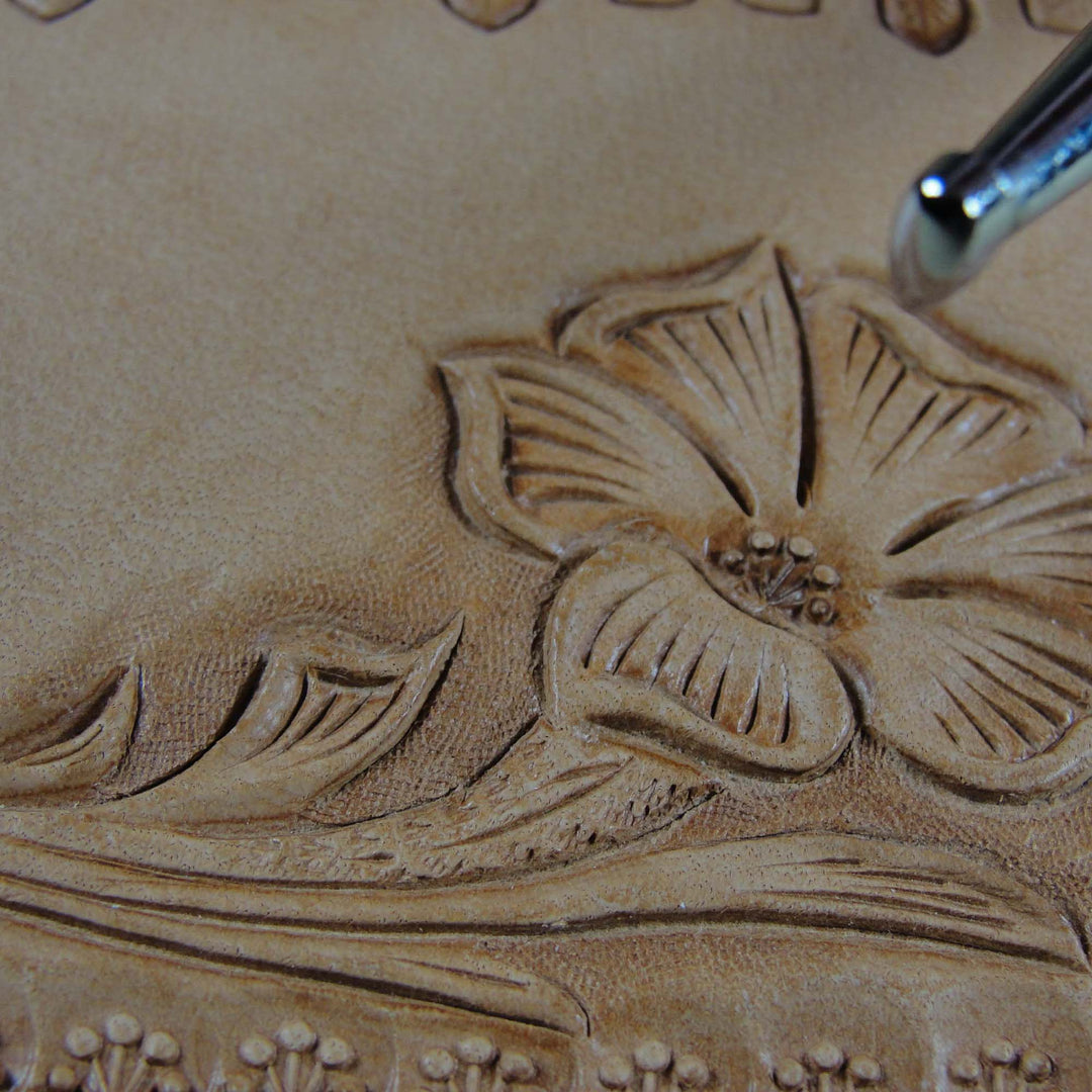 Vintage Craftool Co. #P233 Pear Shader Stamp | Pro Leather Carvers